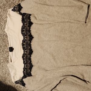 Women's plus fall top